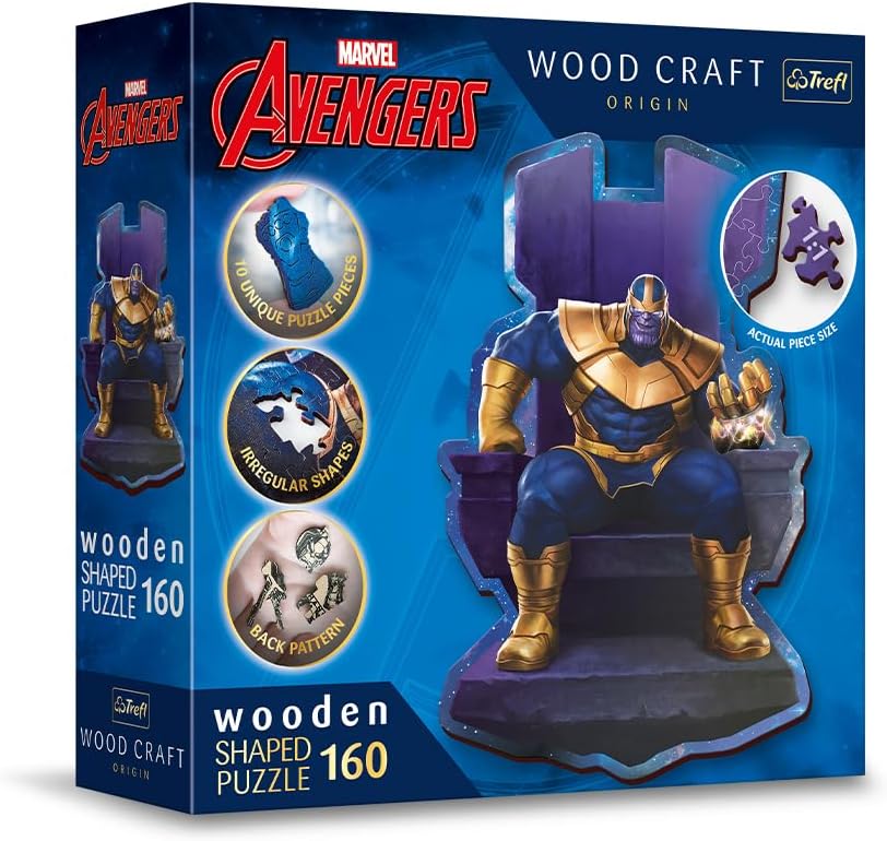 Trefl Wood Puzzle Marvel Thanos 160 Piece