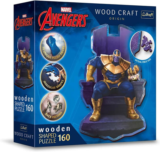 Trefl Wood Puzzle Marvel Thanos 160 Piece