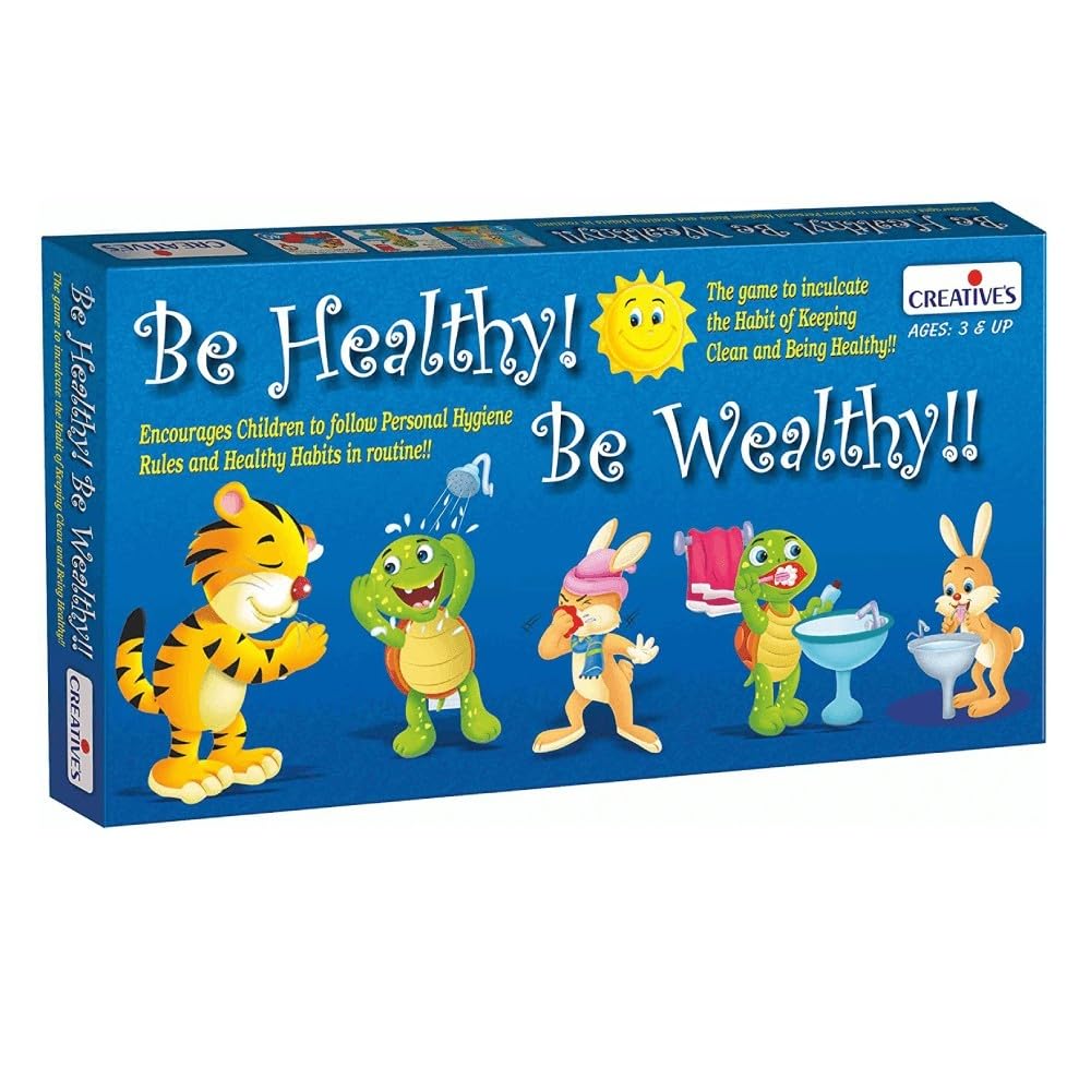 CREATIVE Be Healthy Be Wealthy