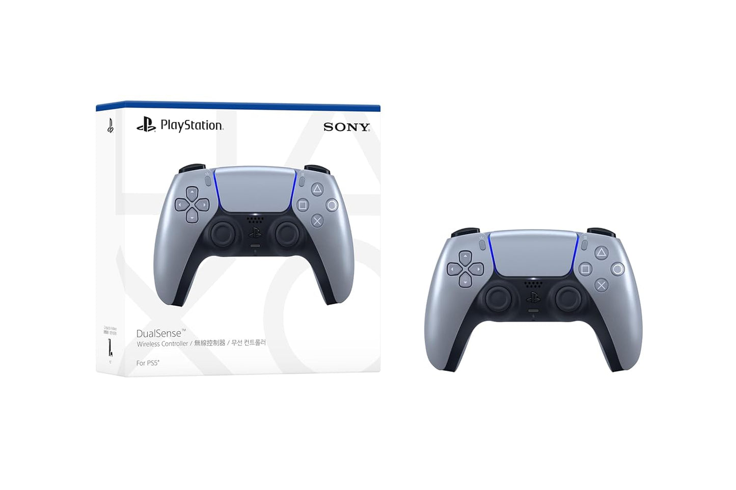 Playstation DualSense Wireless Controller Metallic