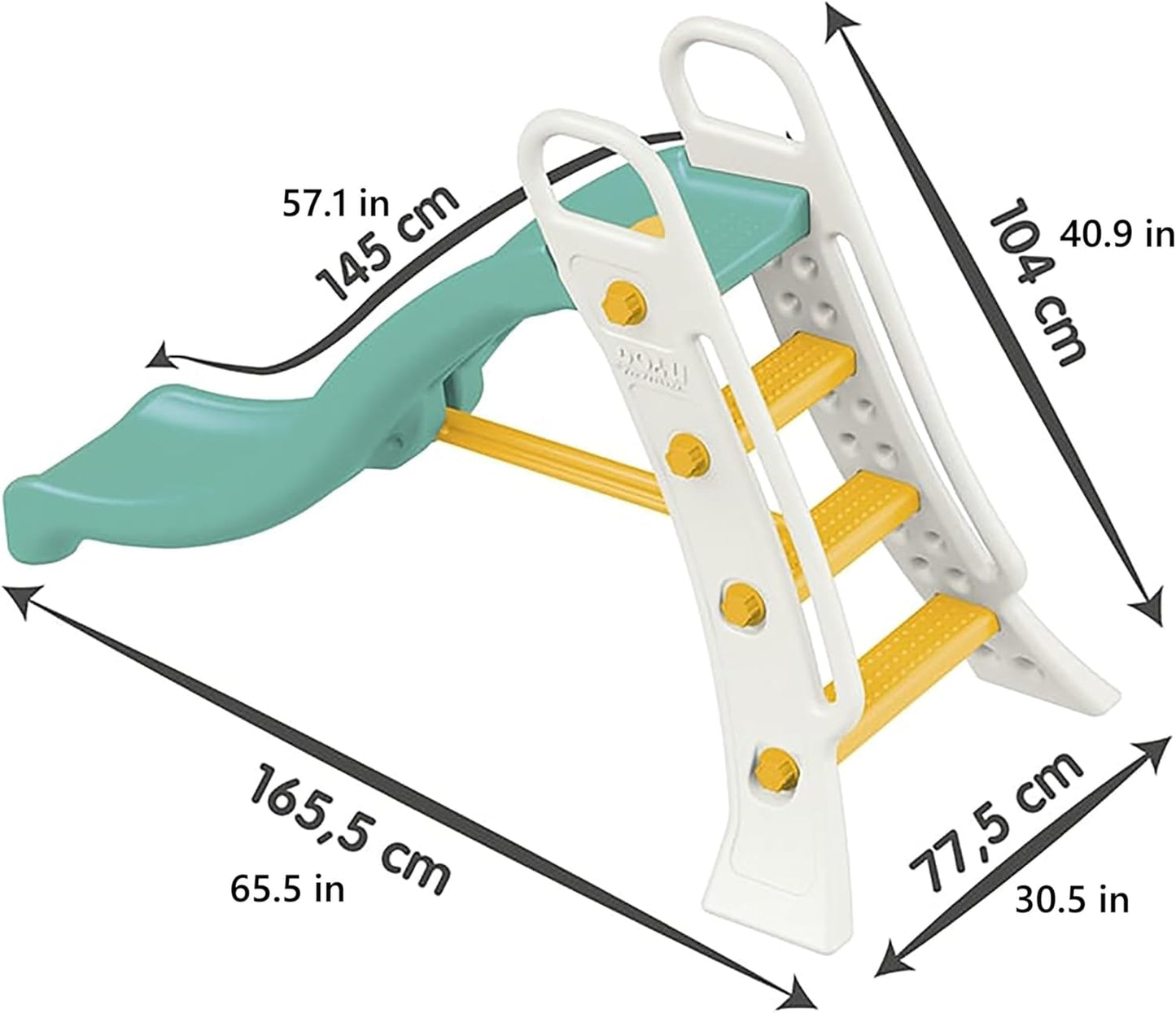 BIG WATER SLIDE, FOLDABLE