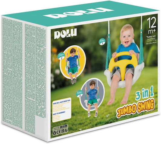 3IN1 JUMBO SWING with safety lock