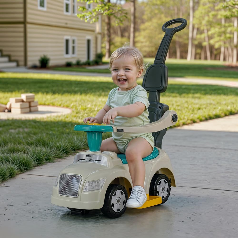 3IN1 step car ride on, stroller, walker