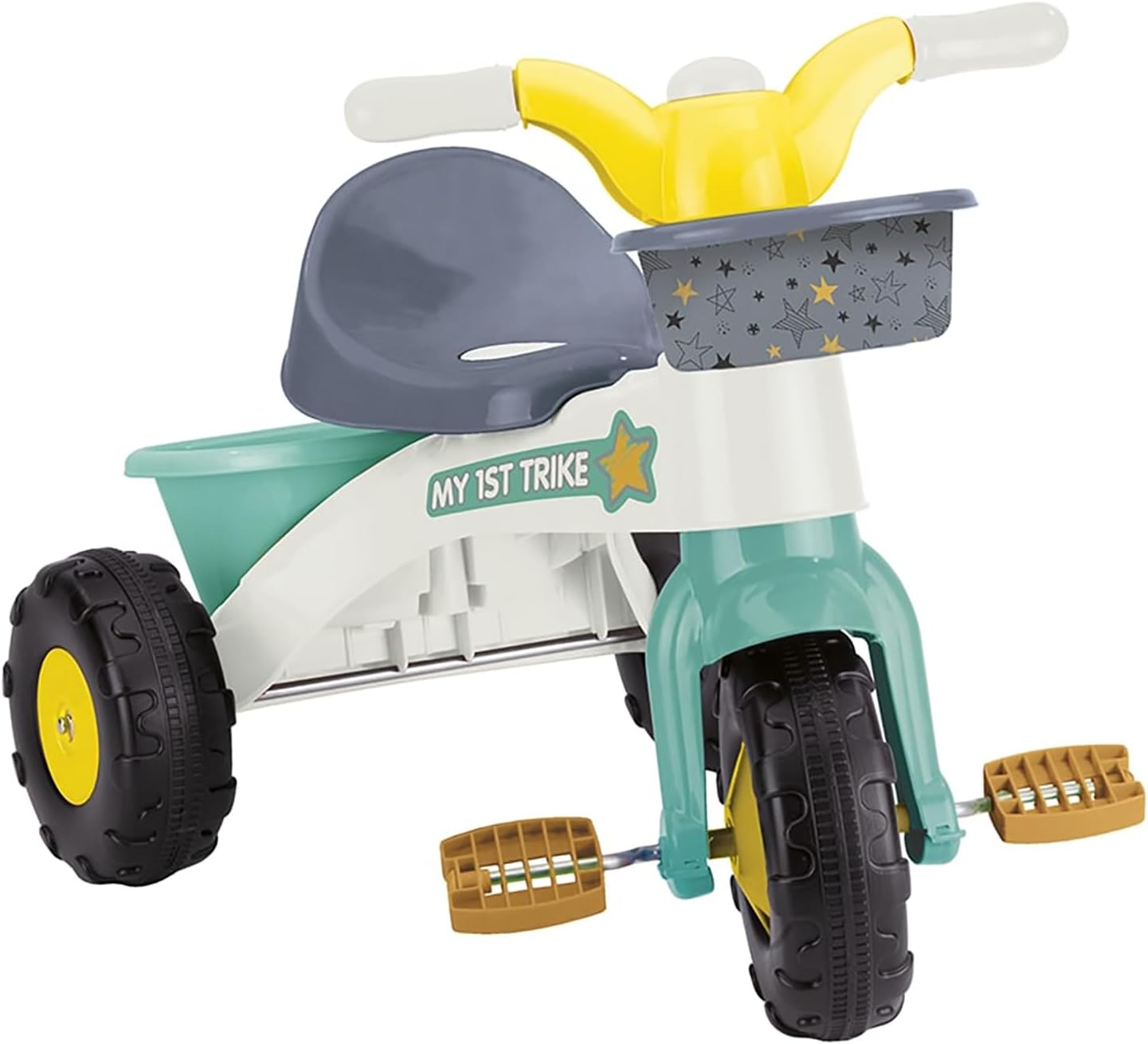 My 1st Trike with 3 wheels & handle