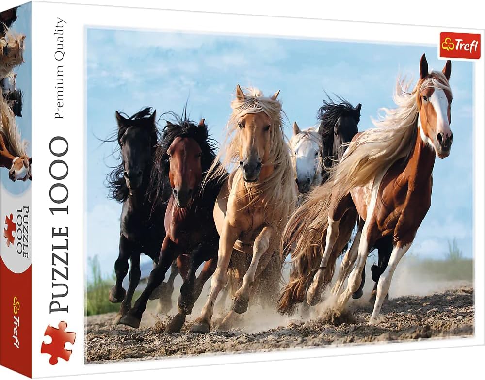 Trefl Puzzle: Galloping Horses 1000 Piece
