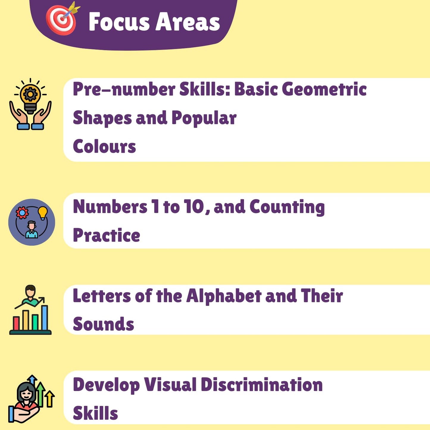 Creative Pre School Flash Card Pack 1