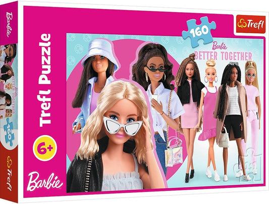 Trefl Puzzle: Barbie and her world / Mattel, Barbie - 160 piece