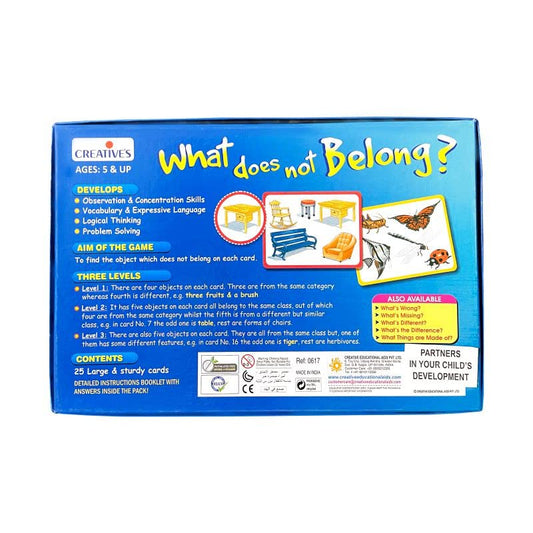 CREATIVE What Does Not Belong?