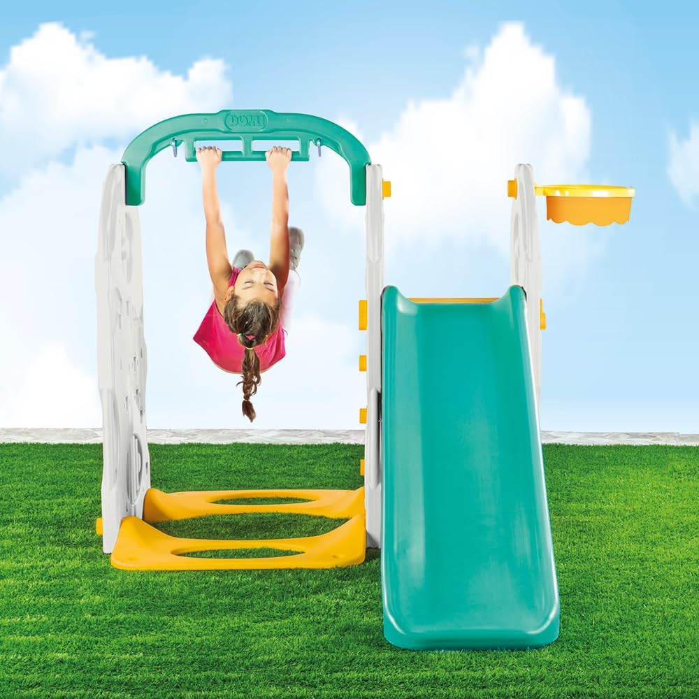 4in1 Playground, slide, swing, basket