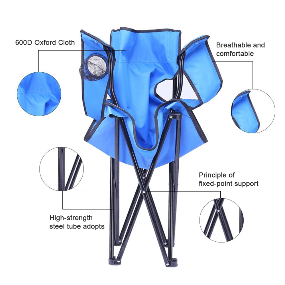 Camping Chair foldable with aluminium frame, mix