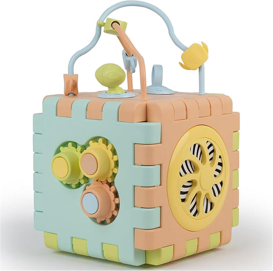 2 IN 1 Educational Cube & puzzle