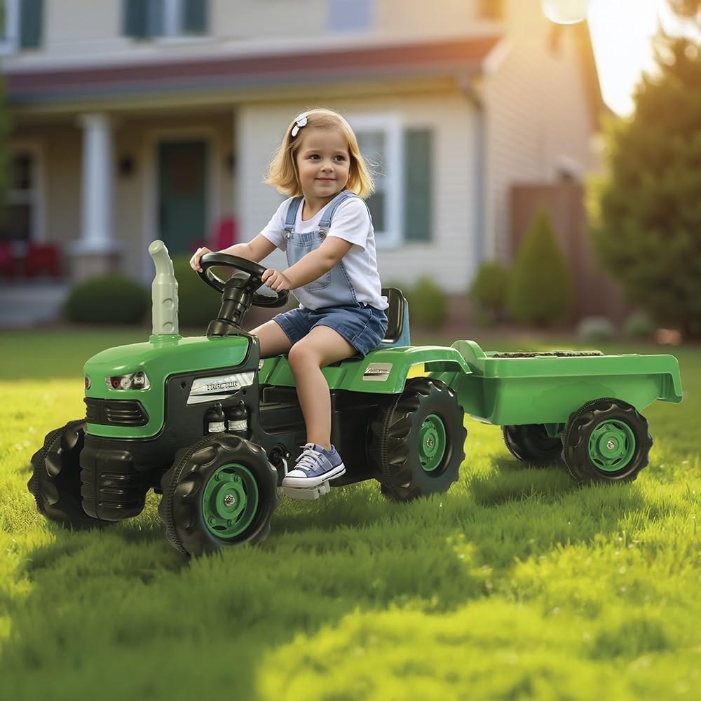 Tractor Pedal Operated & Trailer