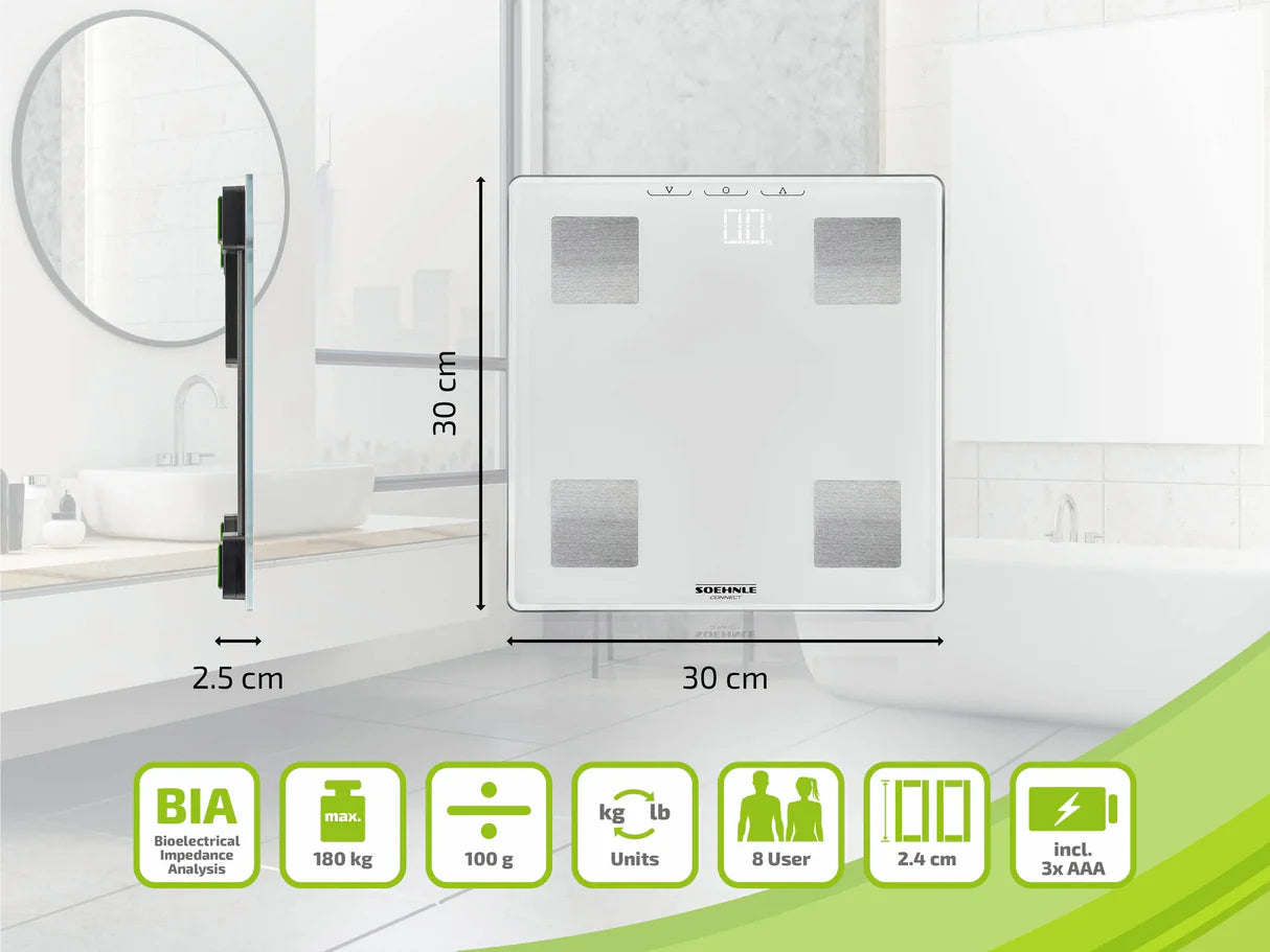 Soehnle Shape Sense Connect Lite Body Analysis Scale