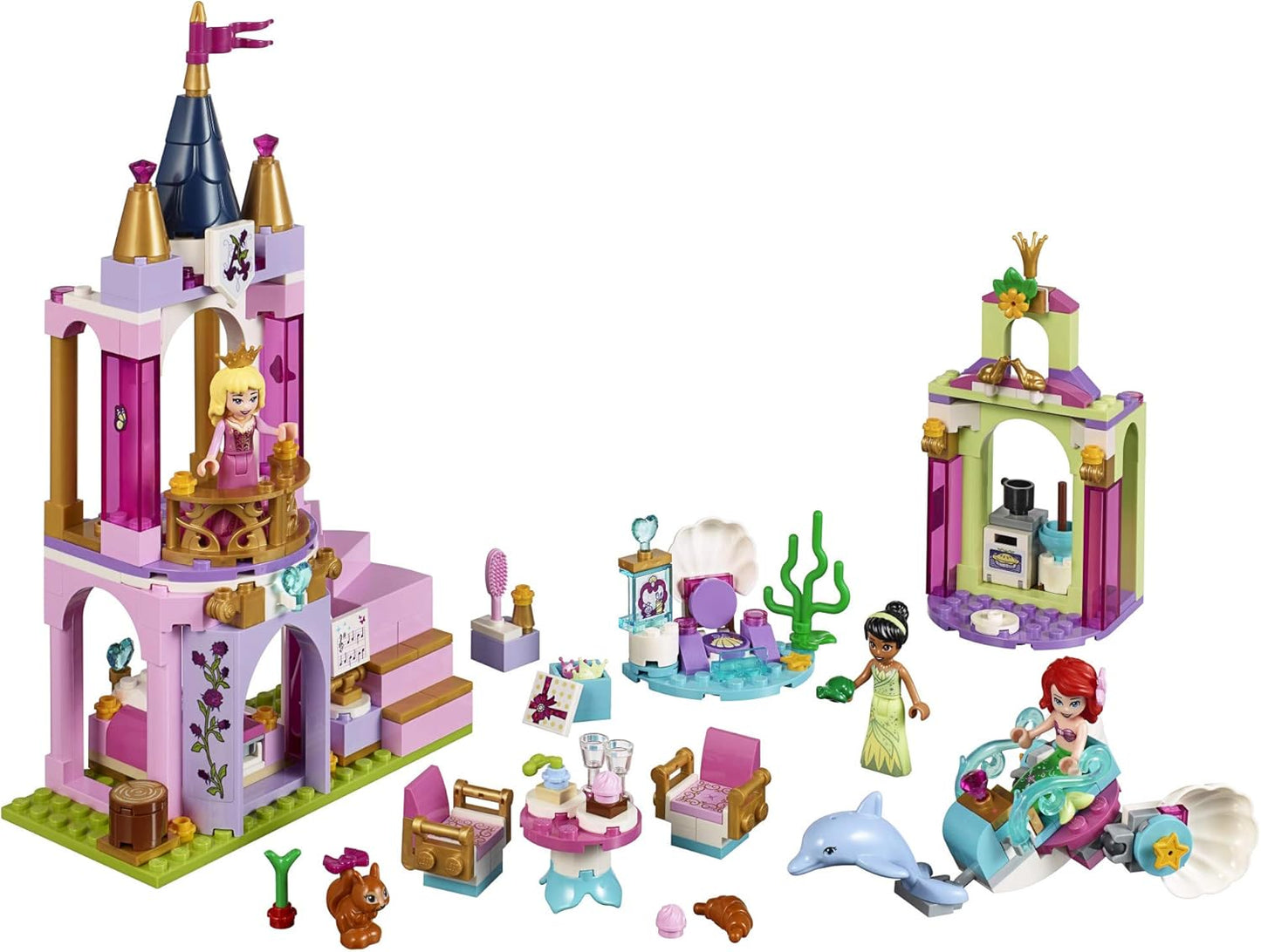 Ariel, Aurora, and Tiana's Royal Celebration | 41162