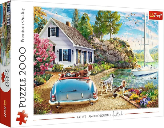 Trefl Puzzle: Holiday Haven - 2000 pieces
