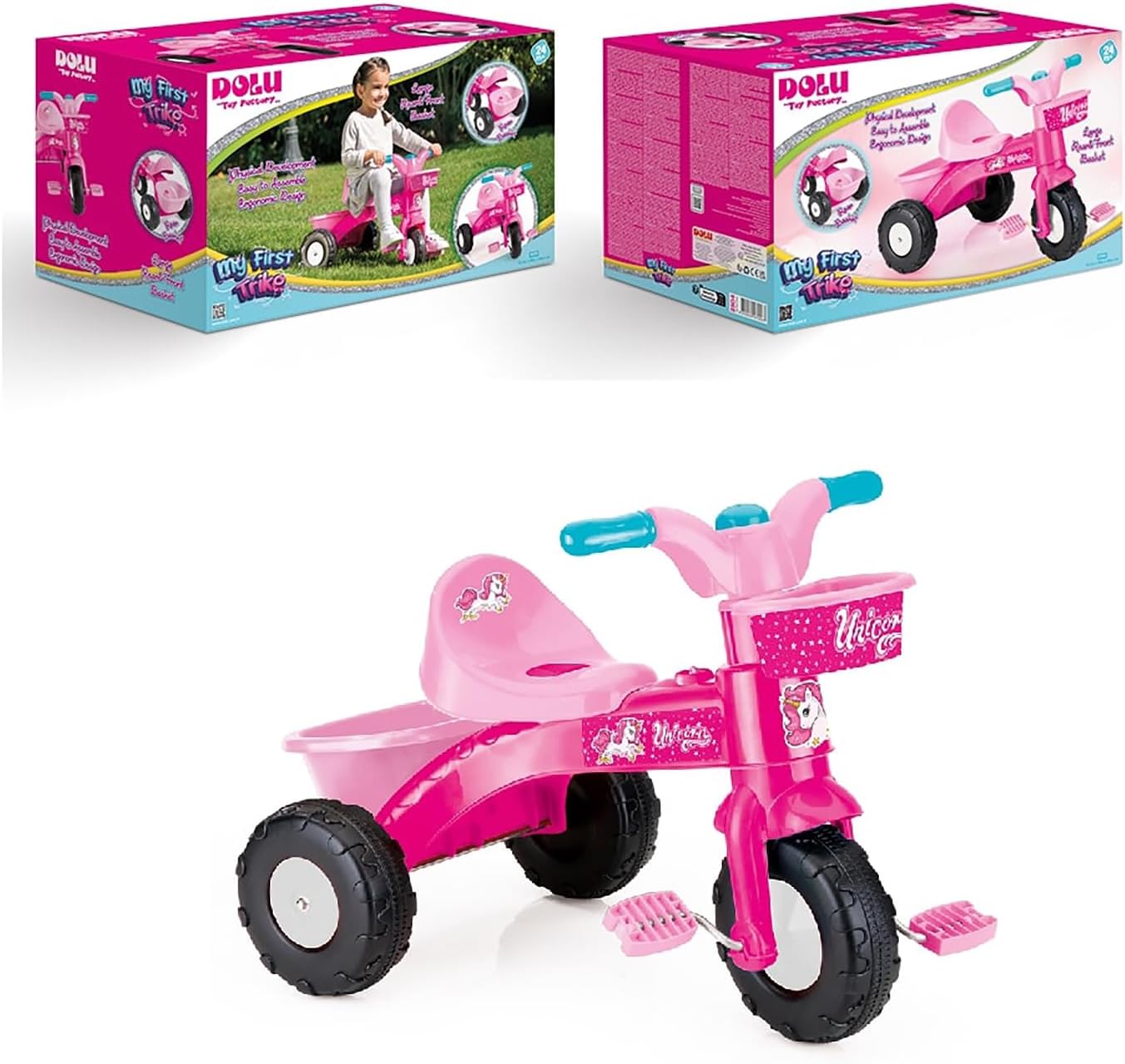 My 1st Trike with 3 wheels & 2 baskets