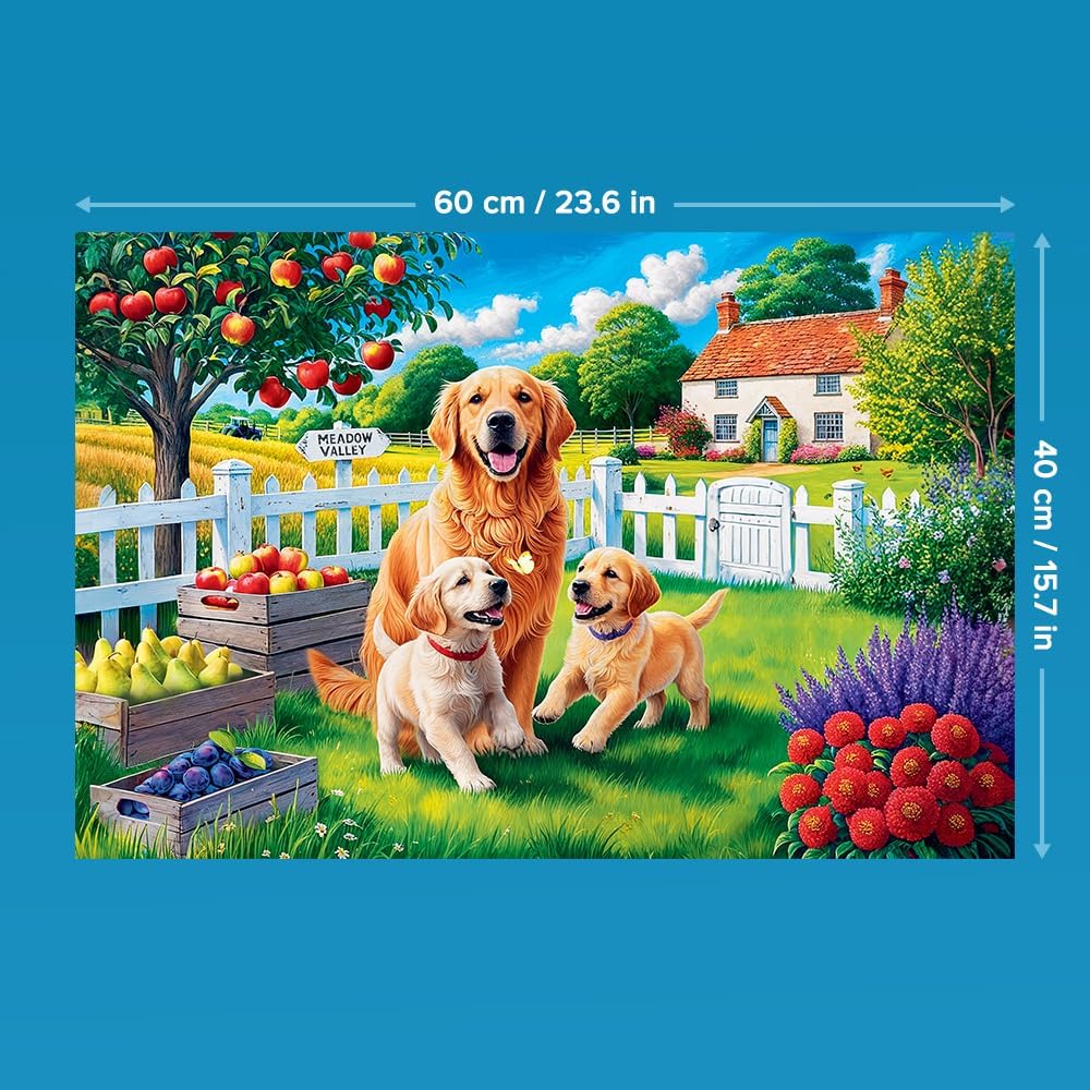 Trefl Puzzle: EasyPiece : Dogs in the Countryside - 300 Pieces