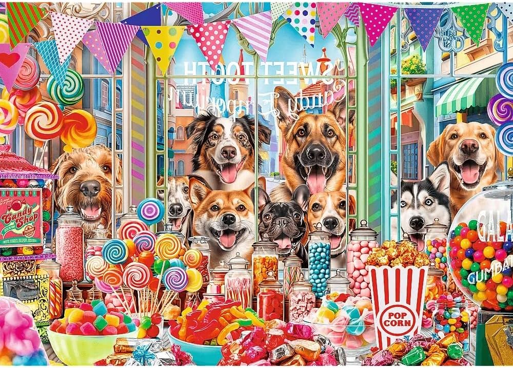 Trefl Puzzle: "2x500" - Fluffy friends