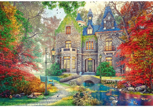 Trefl Puzzle:  Autumn Mansion - 1500 pieces