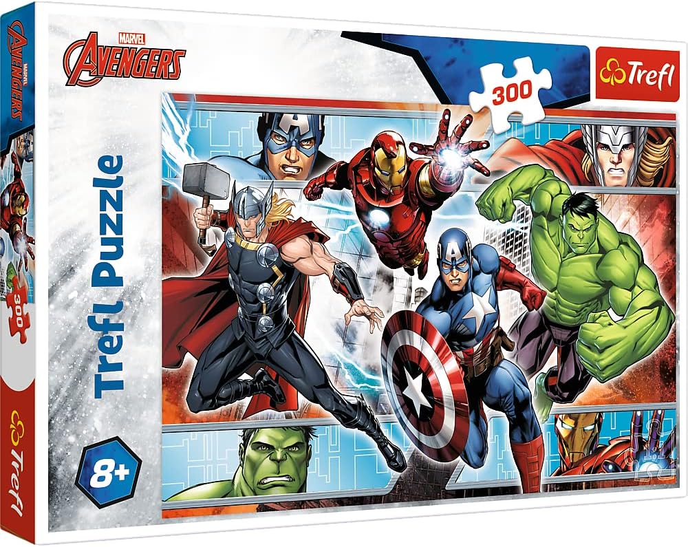 Trefl Puzzle: Marvel Avengers , 300 Pieces,
