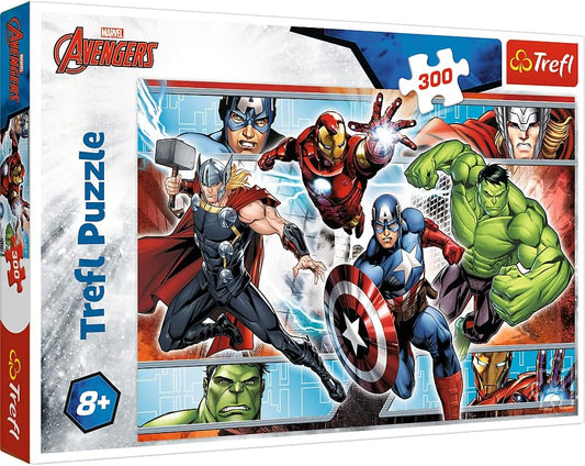 Trefl Puzzle: Marvel Avengers , 300 Pieces,