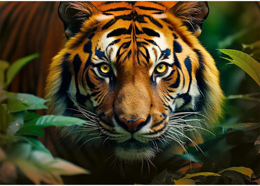 Trefl Puzzle: Wild tiger - 1000 pieces