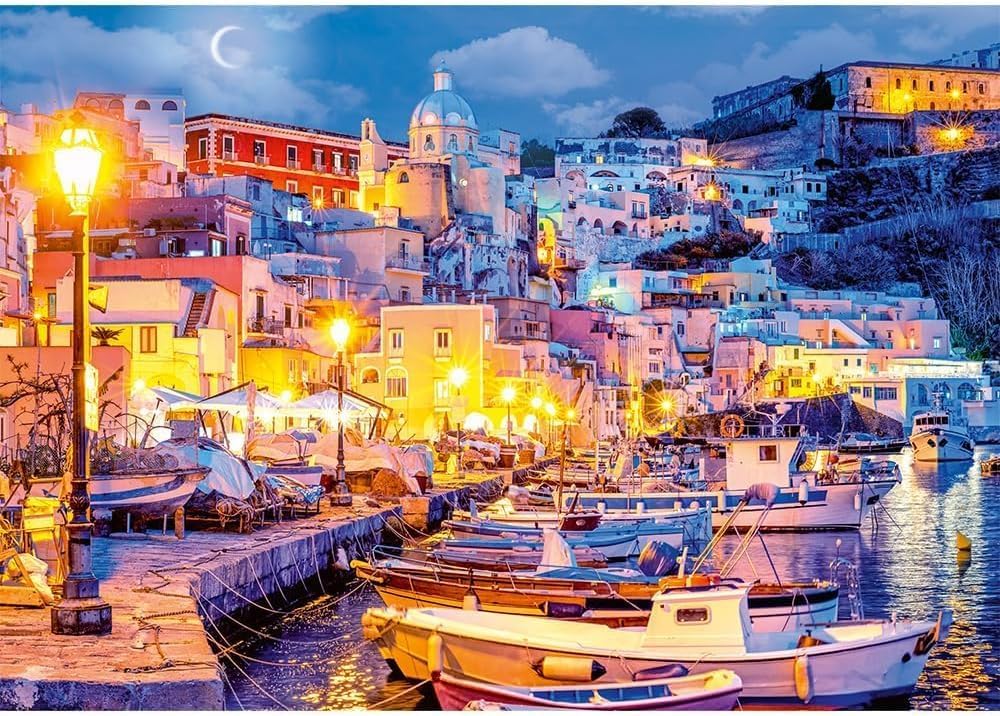 Trefl Puzzle: Procida Island by Night, Italy 1000 Piece