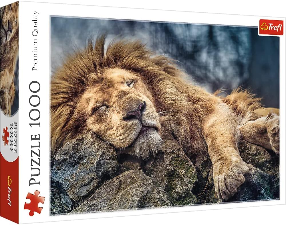Trefl Puzzle Sleeping Lion 1000 Piece