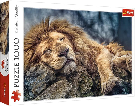 Trefl Puzzle Sleeping Lion 1000 Piece