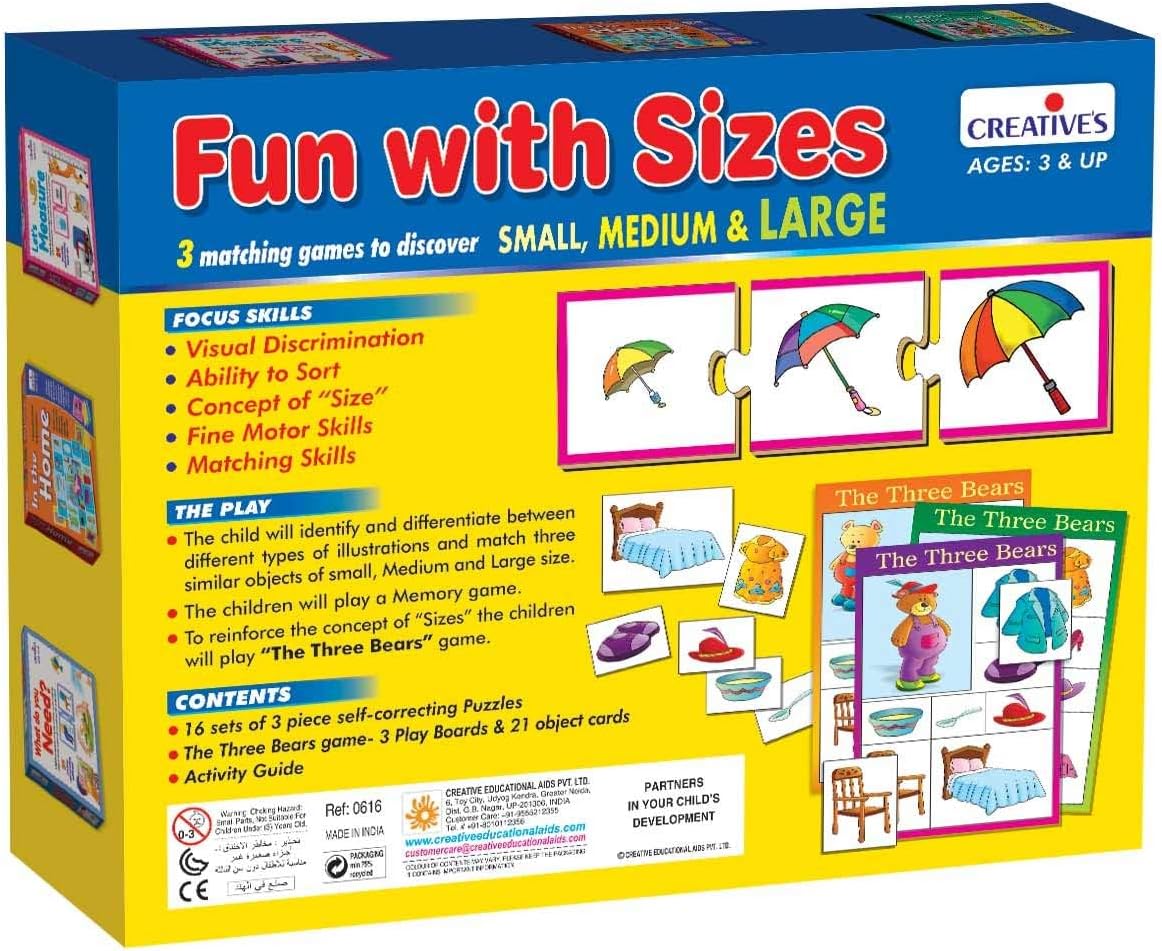 CREATIVE Fun with Sizes