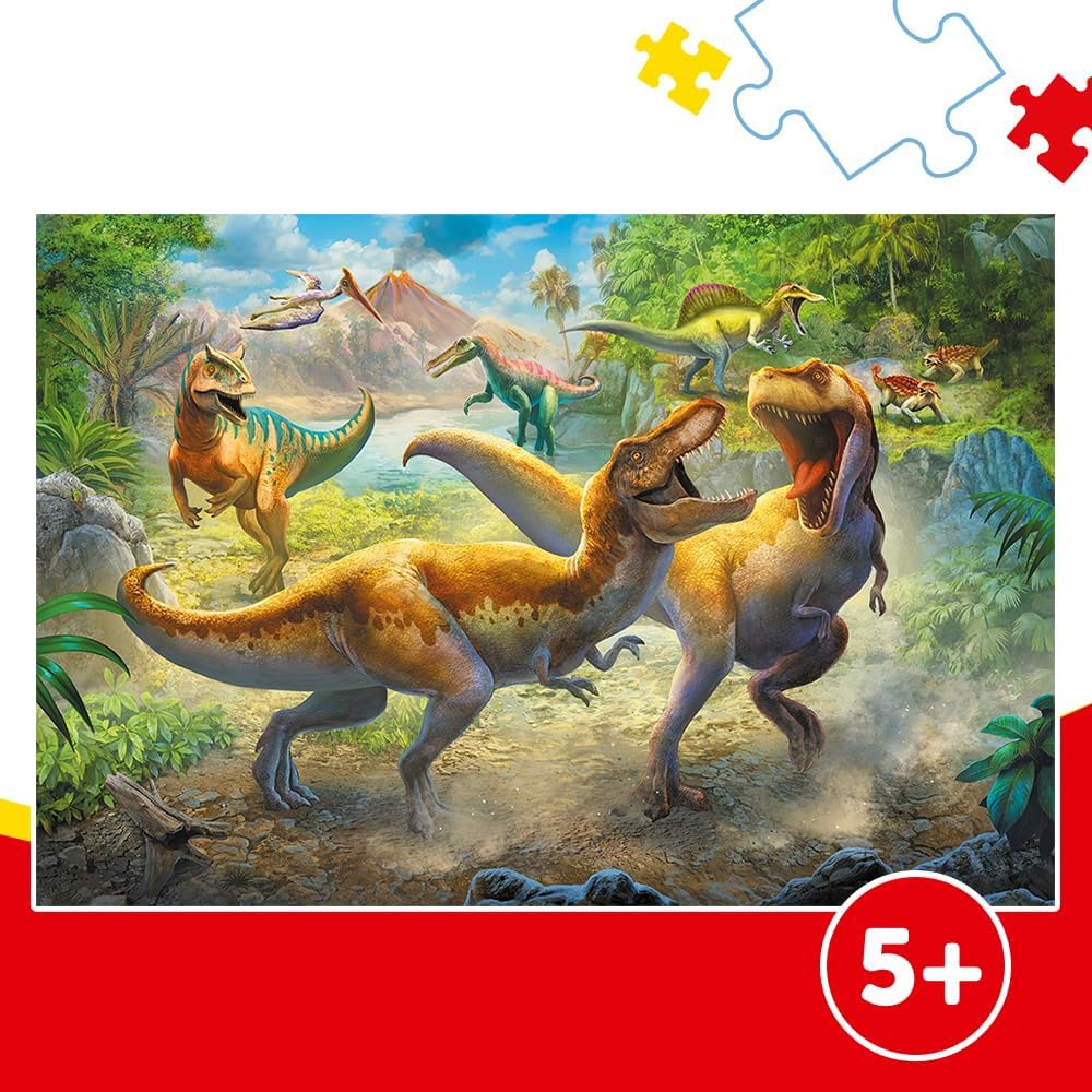 Trefl Puzzle: - Tyrannosaurus Fights - 160 Piece