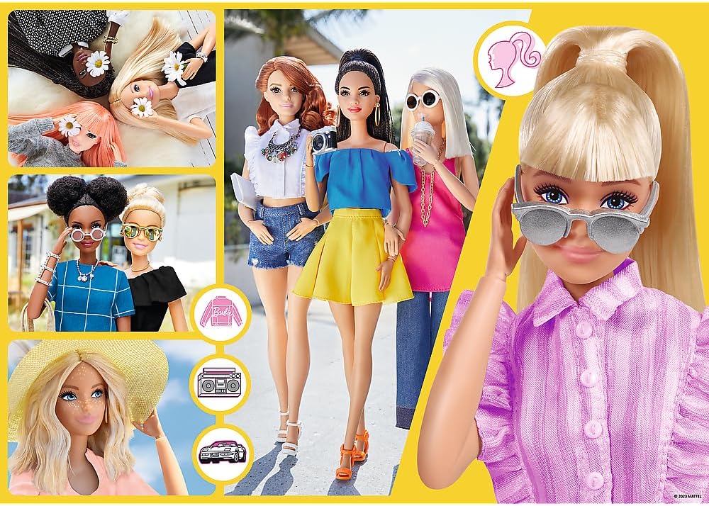 Trefl Puzzle: Glitter Barbie - 100 Piece