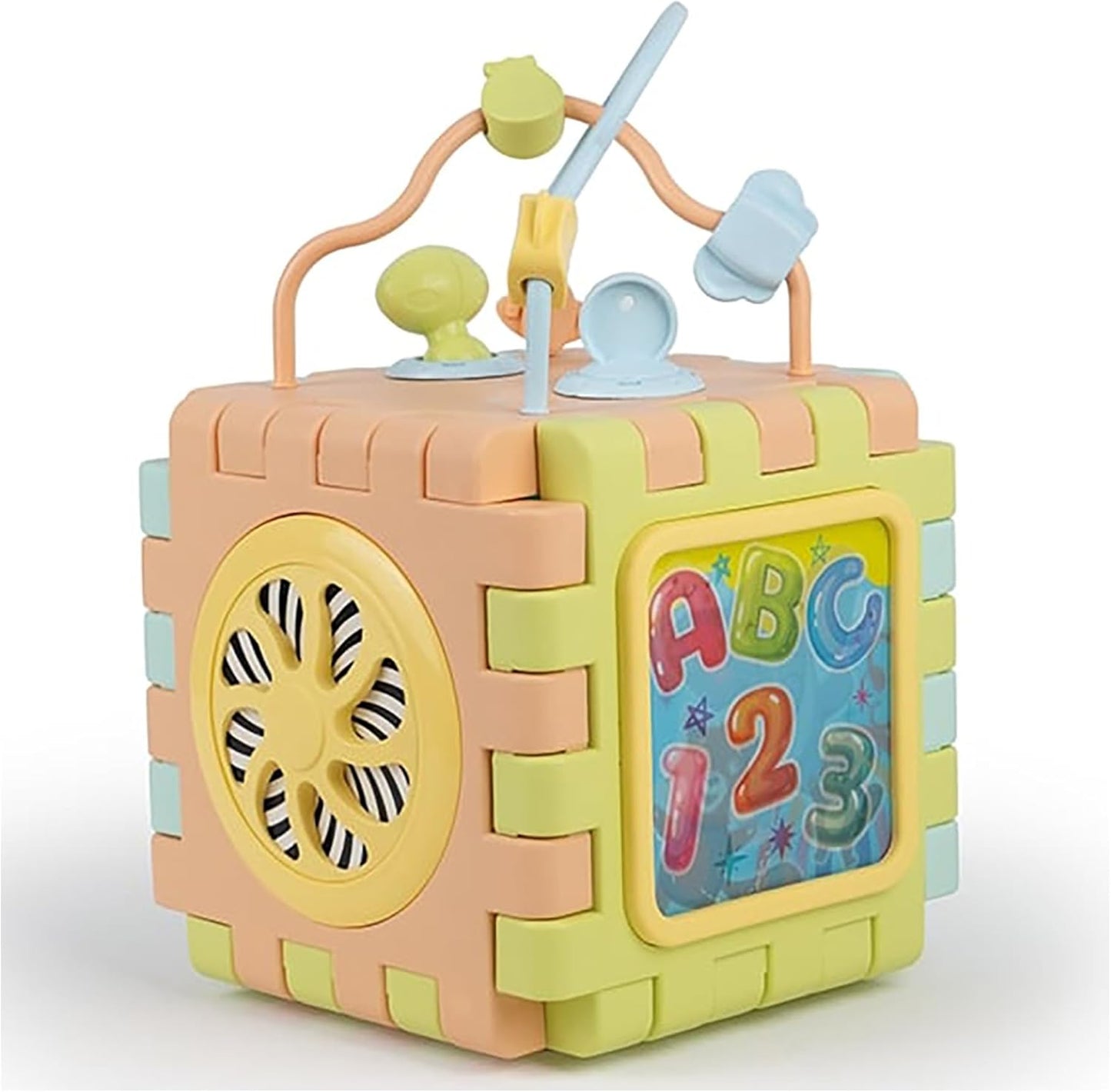 2 IN 1 Educational Cube & puzzle
