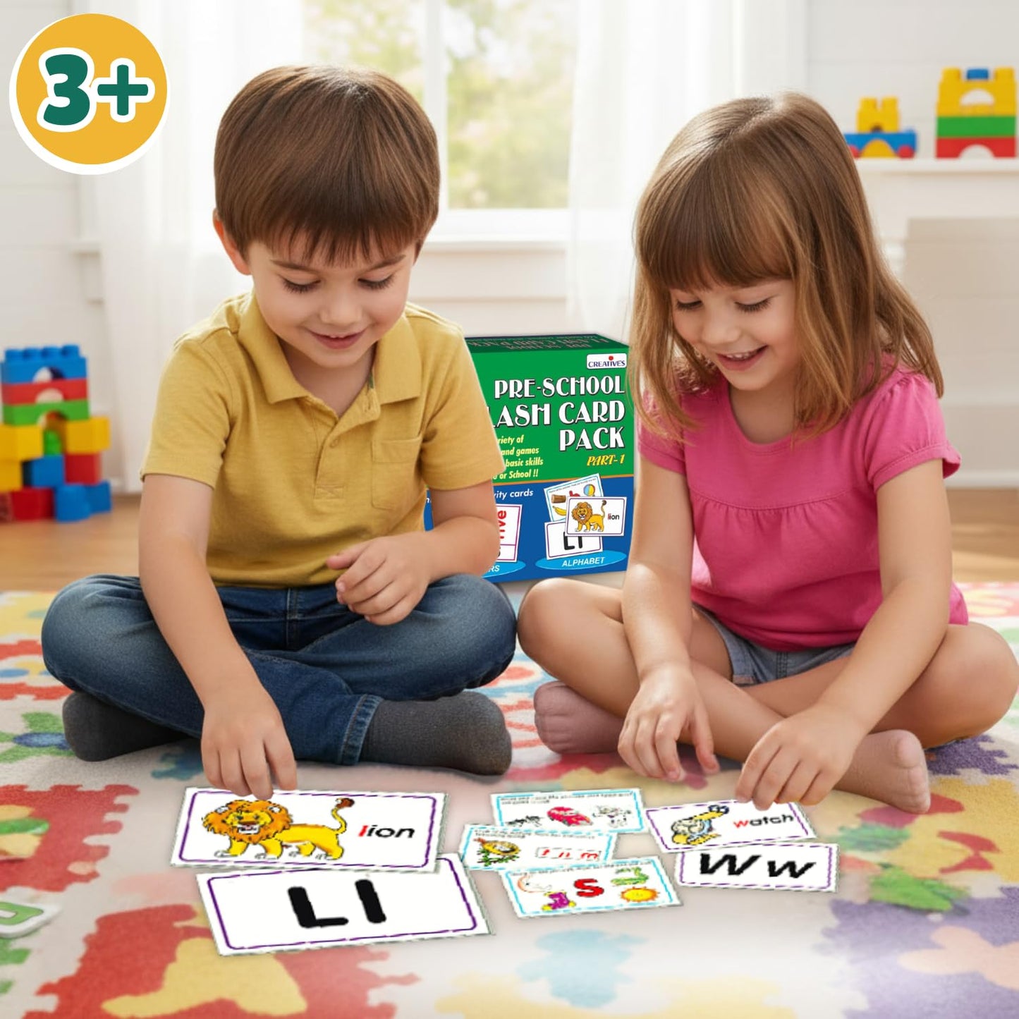 Creative Pre School Flash Card Pack 1