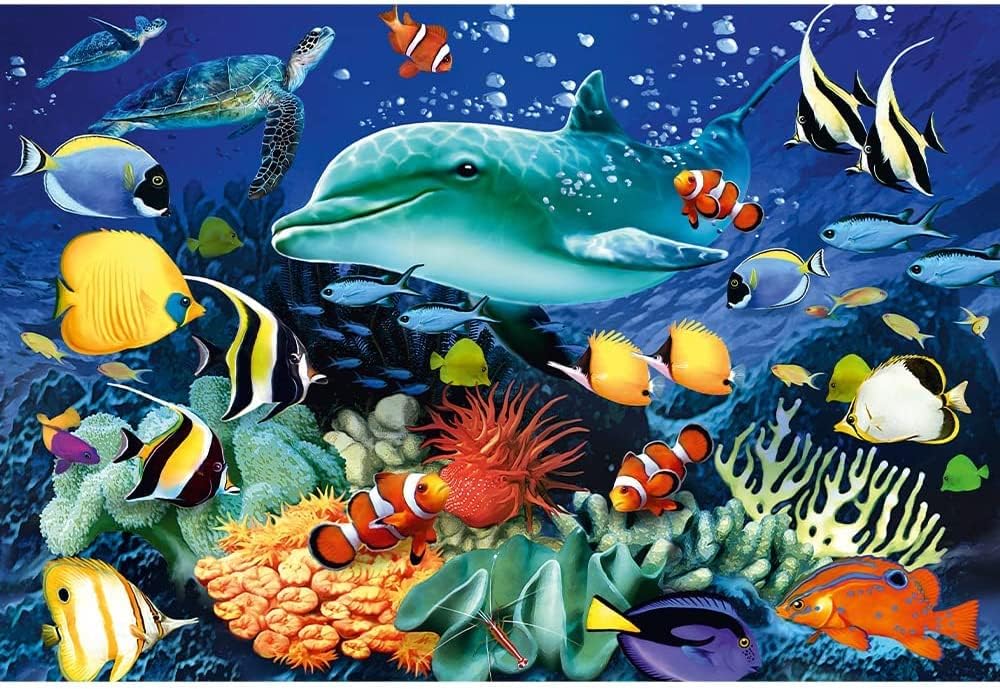Trefl Wooden Puzzle Sea Life - 501 Piece