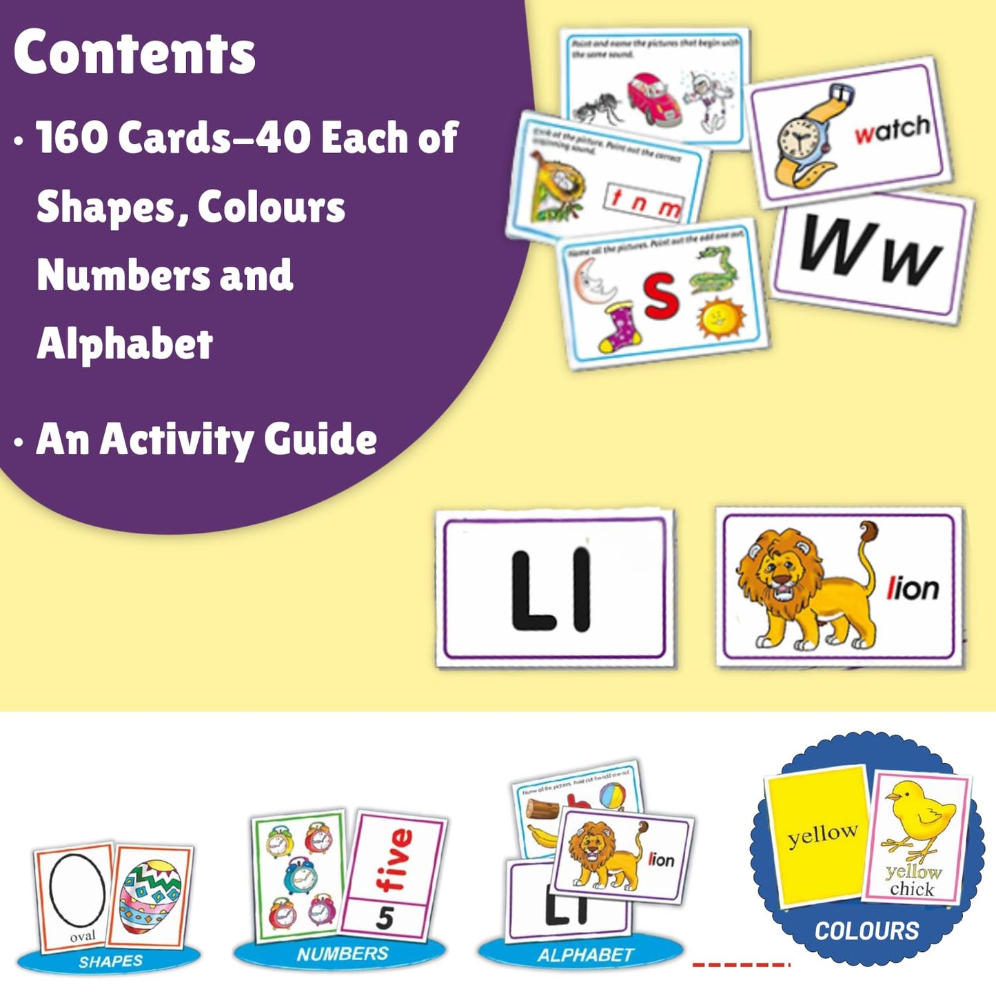 Creative Pre School Flash Card Pack 1