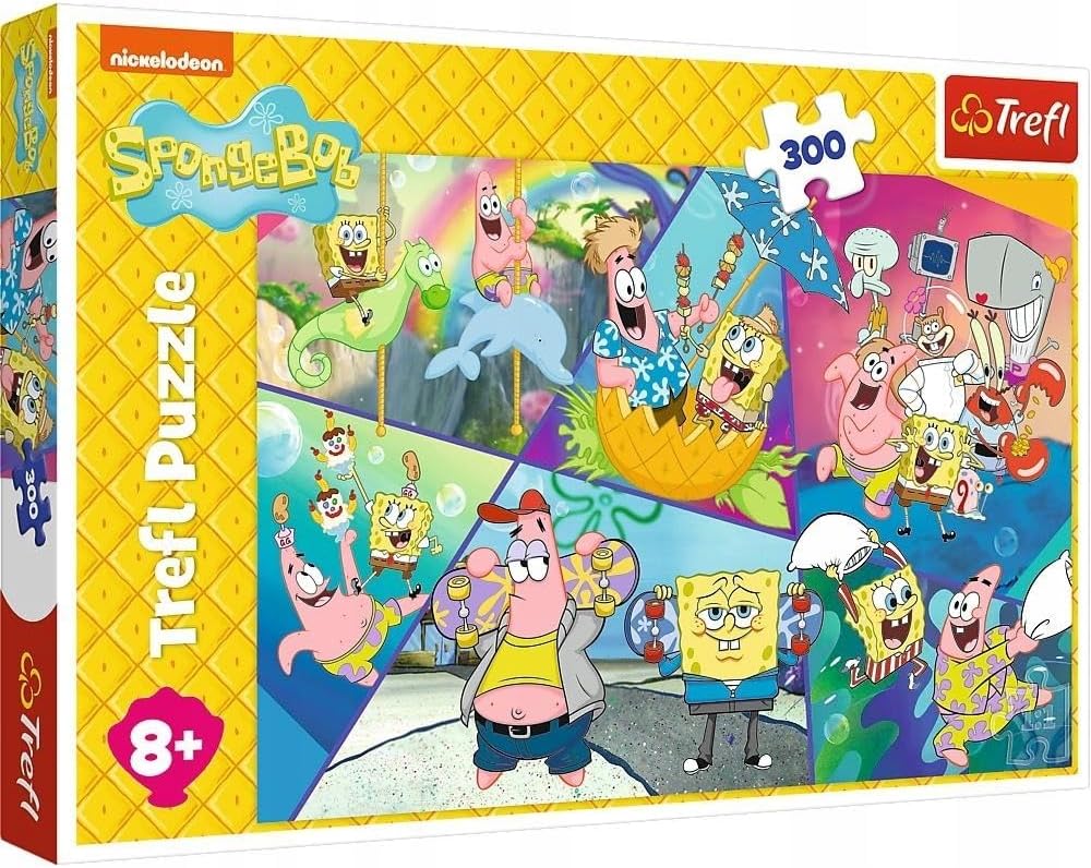 Trefl Puzzle: Spongebob, Spongebob in Bikini Bottom - 300 Pieces