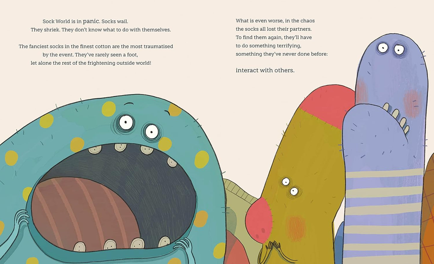 Sassi PICTURE BOOKS - SOCK WORLD 30P