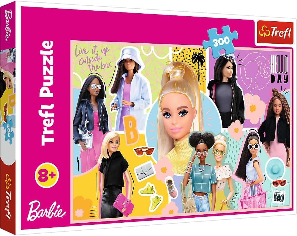 Trefl Puzzle: Barbie , Multicoloured, One Size, 23025