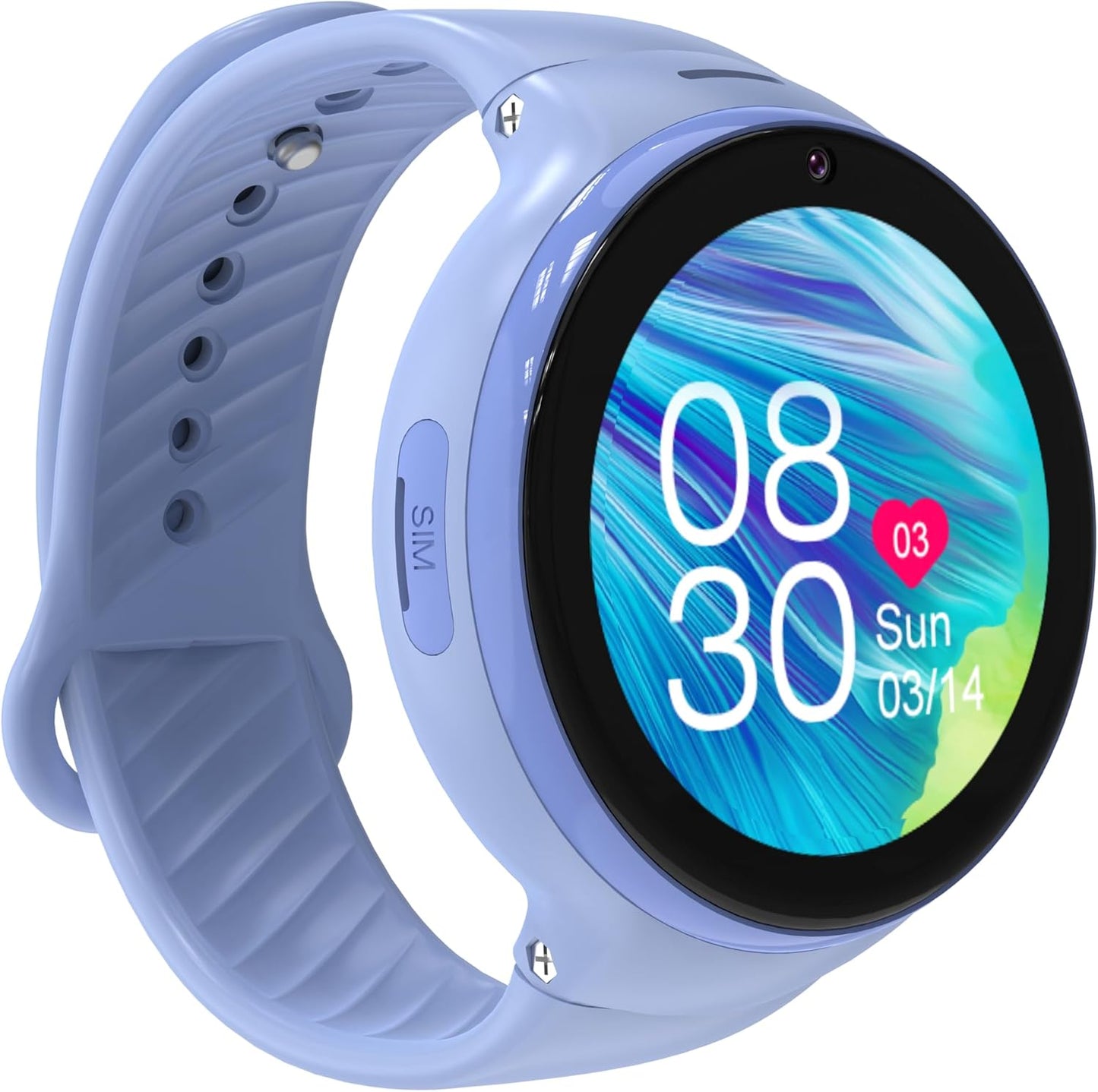 Porodo 4G Kids GPS Smart Watch with JuniCare app - Blue