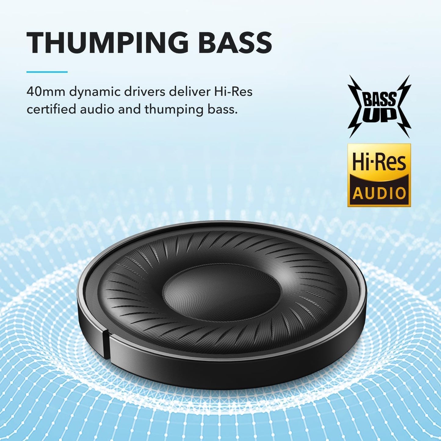 Soundcore by Anker Q20i Hybrid Active Noise Cancelling Headphones