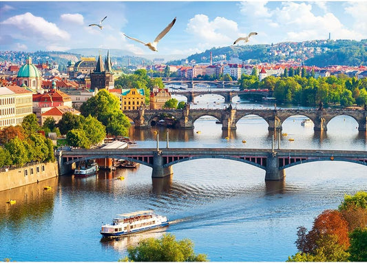Trefl Puzzle: Prague, Czech Republic - 500 Pieces