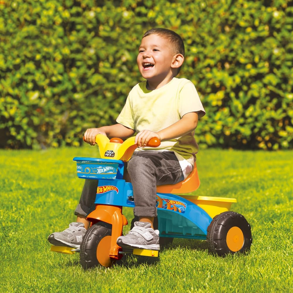 HOT WHEELS TRIKE with 2 baskets