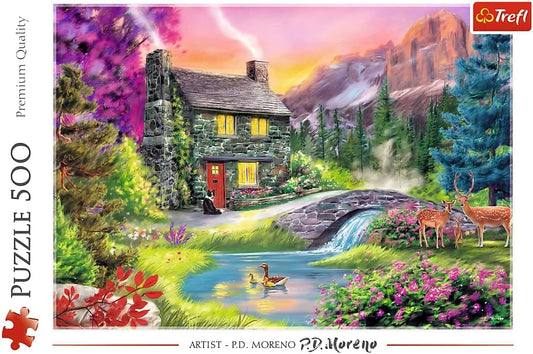Trefl Puzzle: Mountain Idyll - 500 Pieces