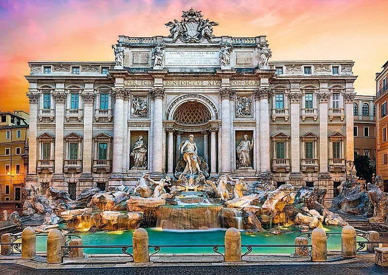 Trefl Puzzle:  Fontanna di Trevi, Rome - 500 piece