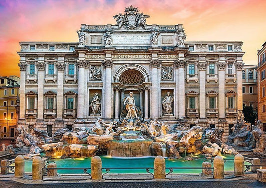 Trefl Puzzle:  Fontanna di Trevi, Rome - 500 piece