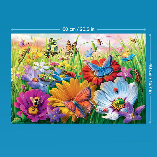 Trefl Puzzle: EasyPiece: Insects in The Meadow - 300 Pieces