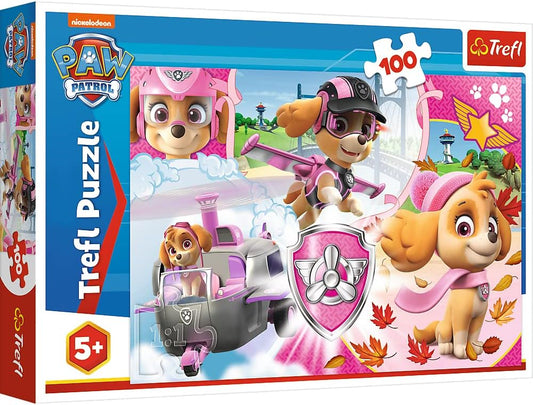 Trefl Puzzle: Skye in Action - 100 piece