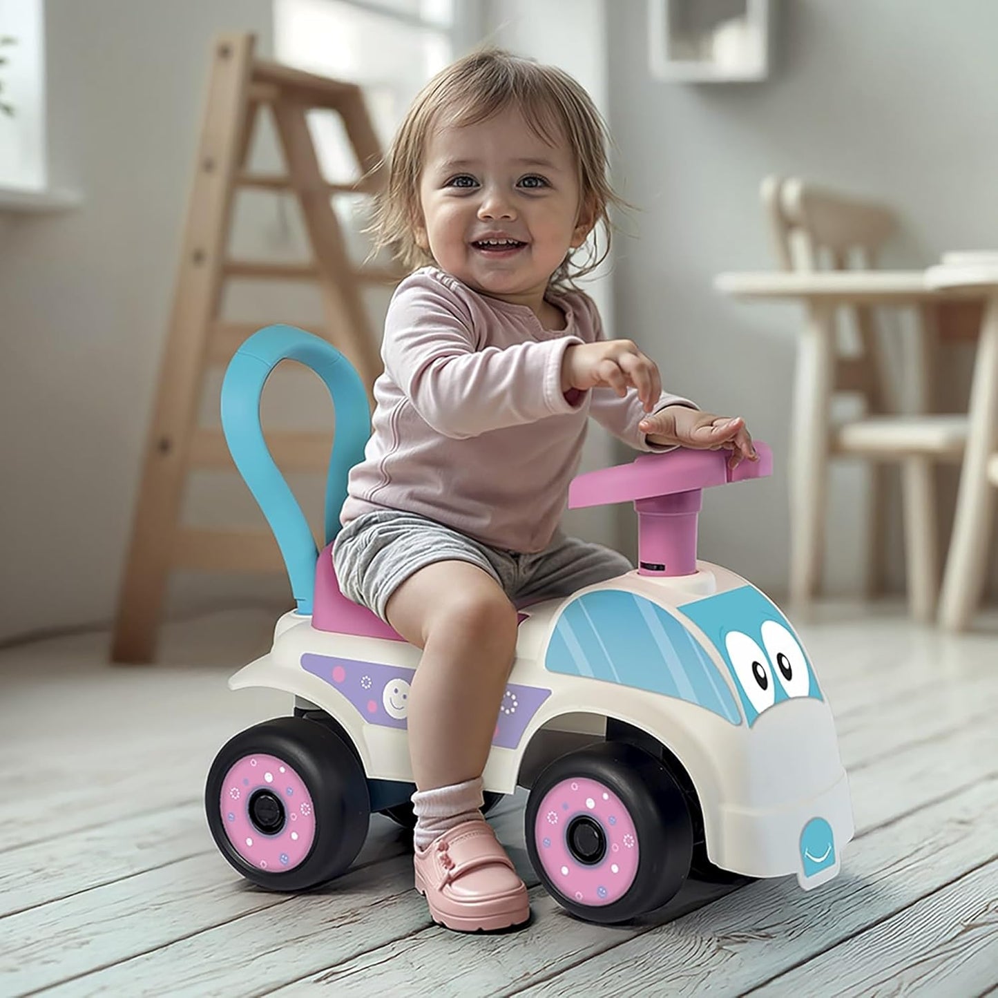 Foot to Floor Car with Storage