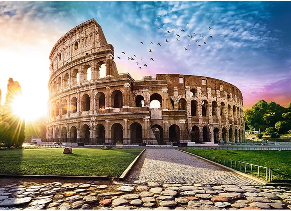 Trefl puzzle: Sun Drenched Colossum - 1000pcs